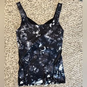 LULULEMON tie dye tank top